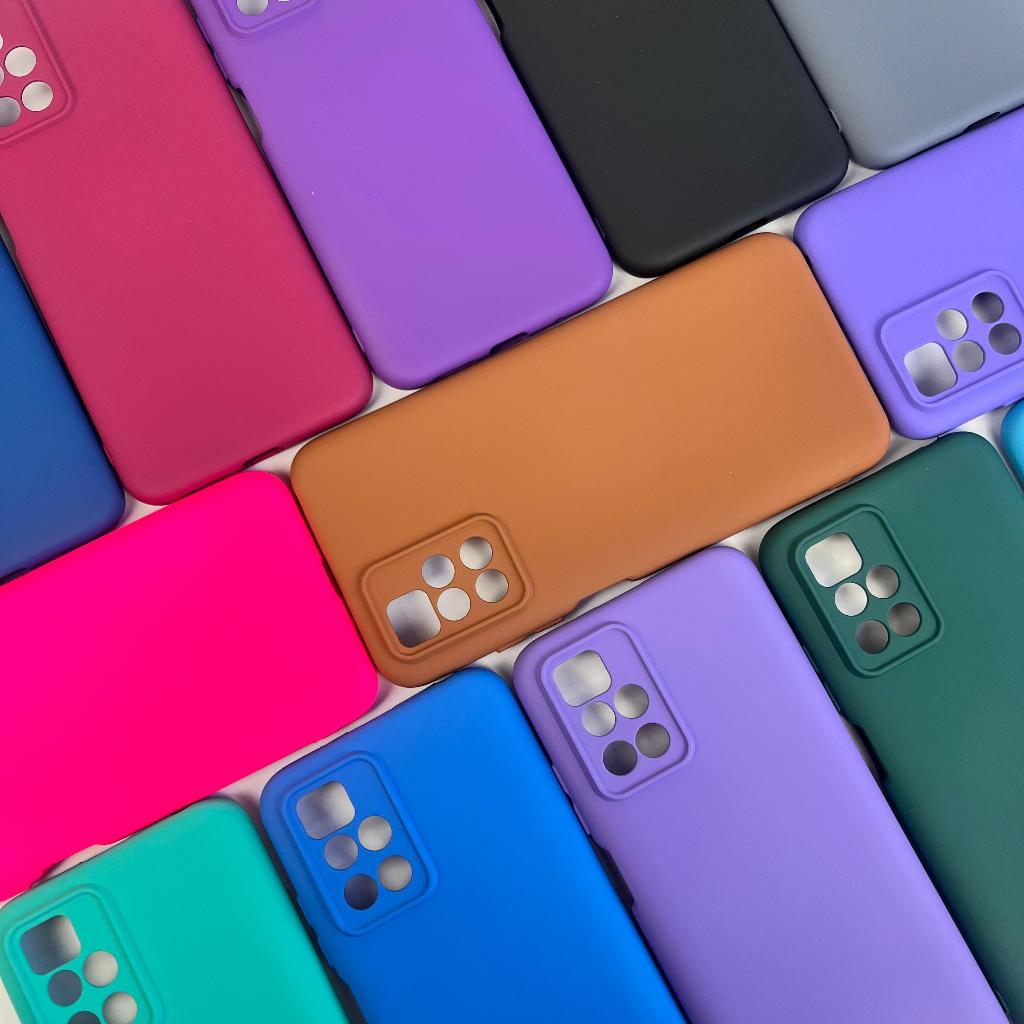 Capa para Xiaomi Redmi 10 4G/Redmi 10 Prime 4G /Capa Silicone Colorida Aveludada CF26.