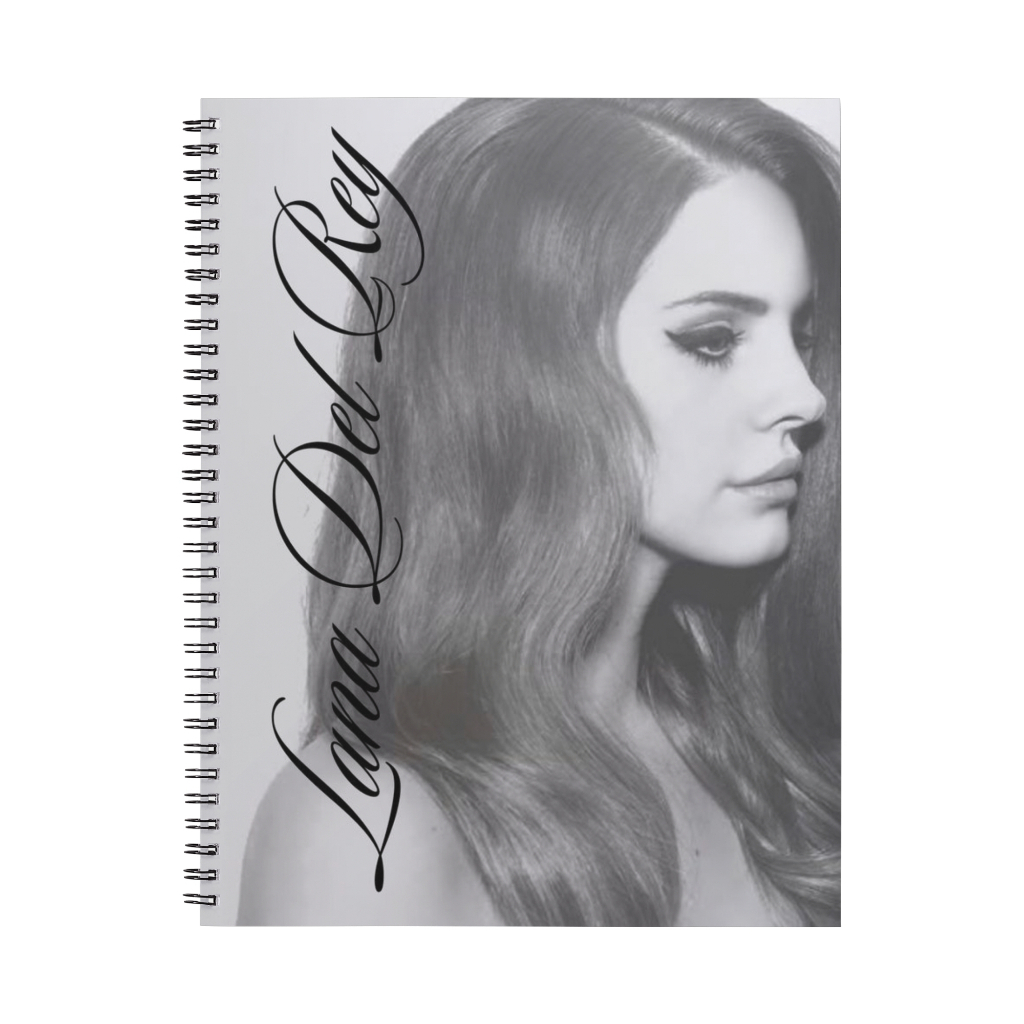 Caderno Inspirado em Lana Del Rey | A4 Capa Dura com Design Sofisticado em Oferta na Shopee