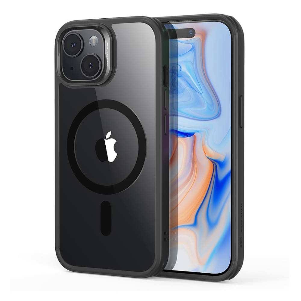Capa/Capinha Esr Classic pra iPhone 15 Plus Preto Clear em Oferta na Shopee