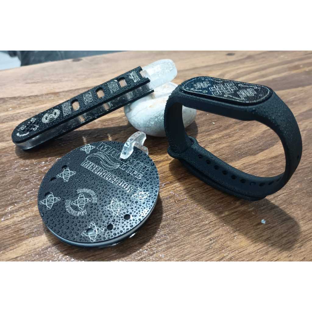 KIT MAGNETICO MAGNETLIFE pulseira magnetica - magnetizador para água  e mineralizador com ions negativos