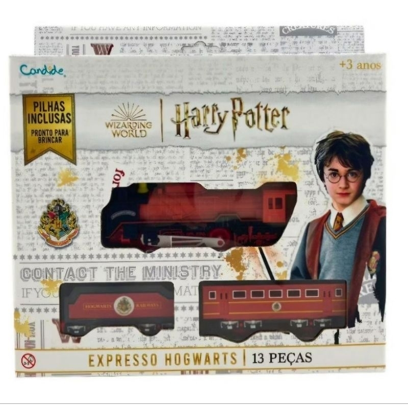 Harry Potter Hogwarts Ferrorama Trem Mágico