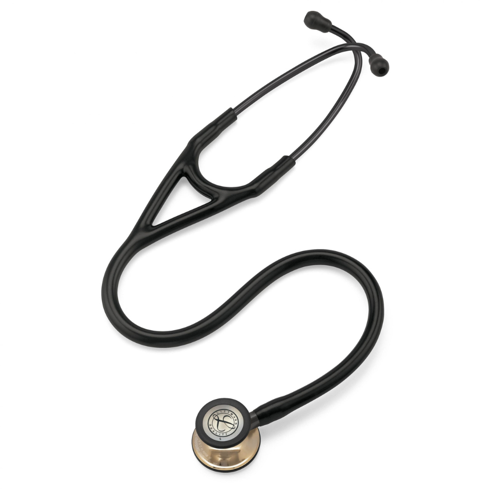 Estetoscópio 3M™ Littmann® Cardiology IV™ Black Edition Champagne - 6179