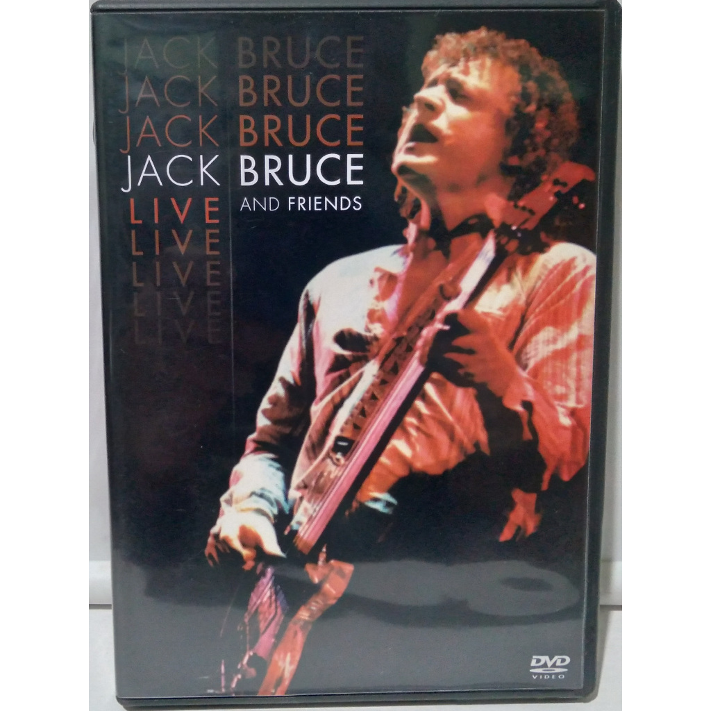 DVD - Jack Bruce - Jack Bruce & Friends (Live At Rockpalast 1980)