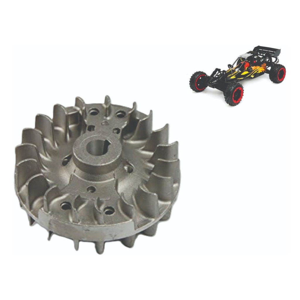 Volante Magnético Flywheel Motor para Modelismo Baja 23cc A 32c Magneto Hpi King Motor Redcat Losi HSP Rovan Rofun
