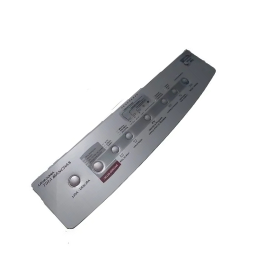 PAINEL DECORATIVO LAVADORA BRASTEMP BWT08A ADVANTECH WASH 8KG