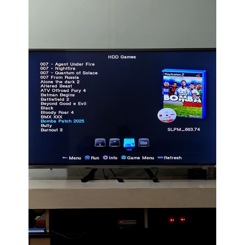 Kit OPL com Jogos + Memory Card