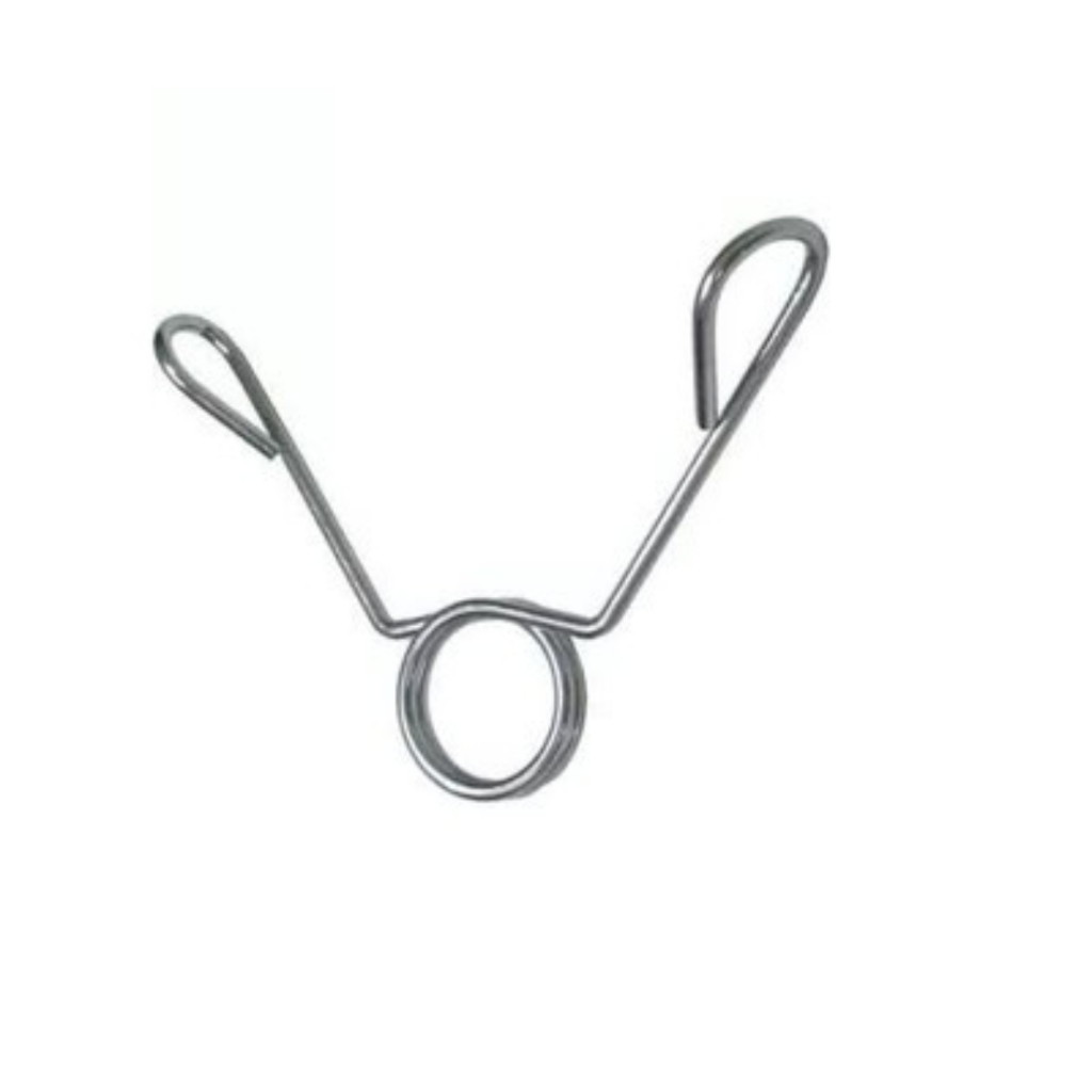 Presilhas Para Barra De Musculação Kit Com 6 Unidades — imagem 2 de 2