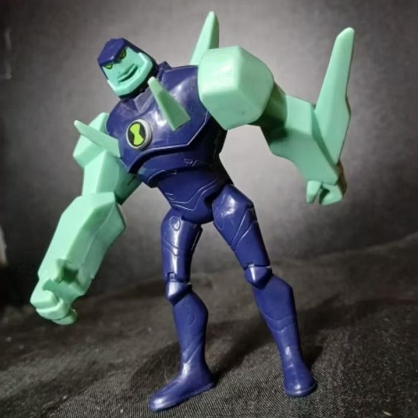 Raro Boneco Ben 10 Alien Force Diamante Cromatizado Original Bandai