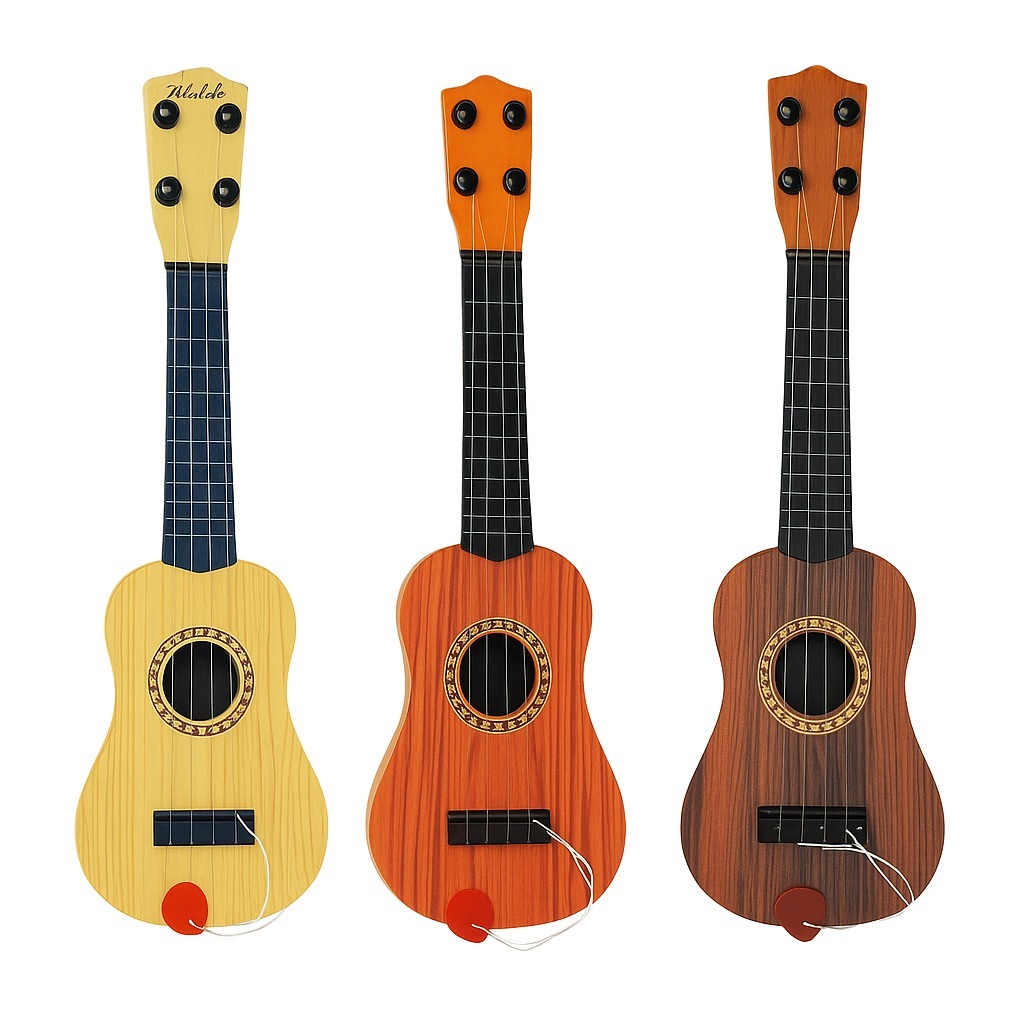 Brinquedo Mini Violão Cavaquinho Musical Infantil 43cm Presente em Oferta na Shopee