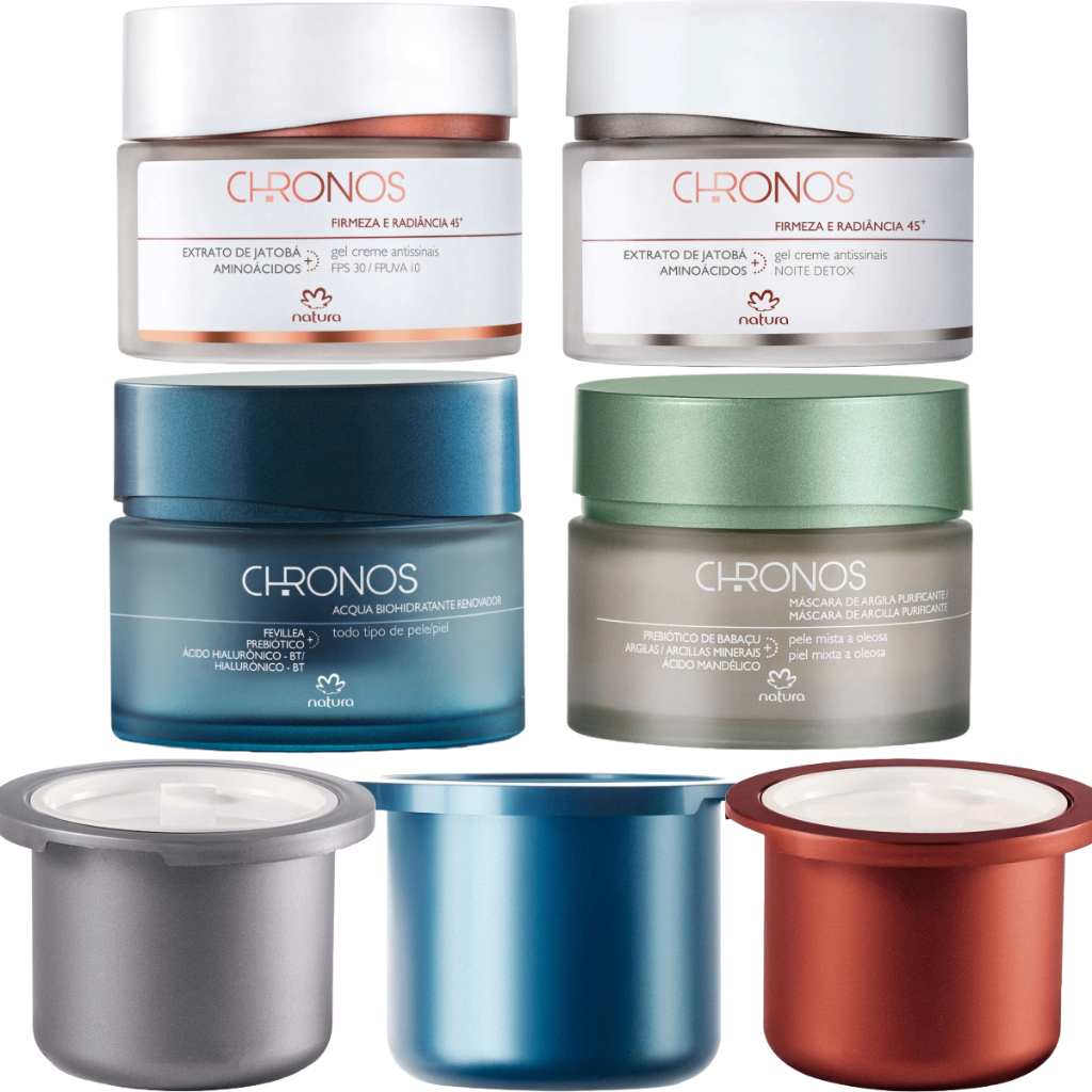 Natura Gel Creme Antessintais Renovação 30/45/60/70 Chronos Dia ou Noite ORIGINAL E LACRADO