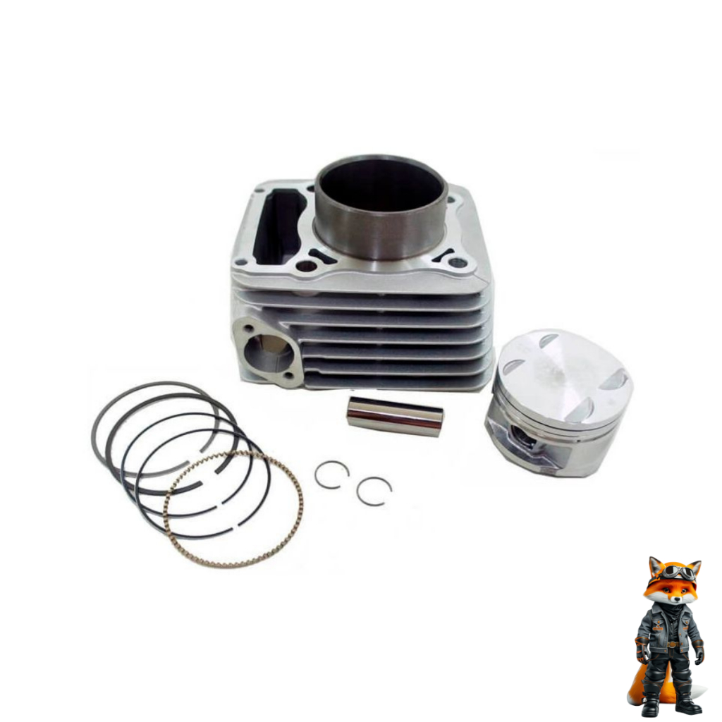 KIT MOTOR CILINDRO PISTAO E ANEIS CBX 250 TWISTER XR 250 TORNADO