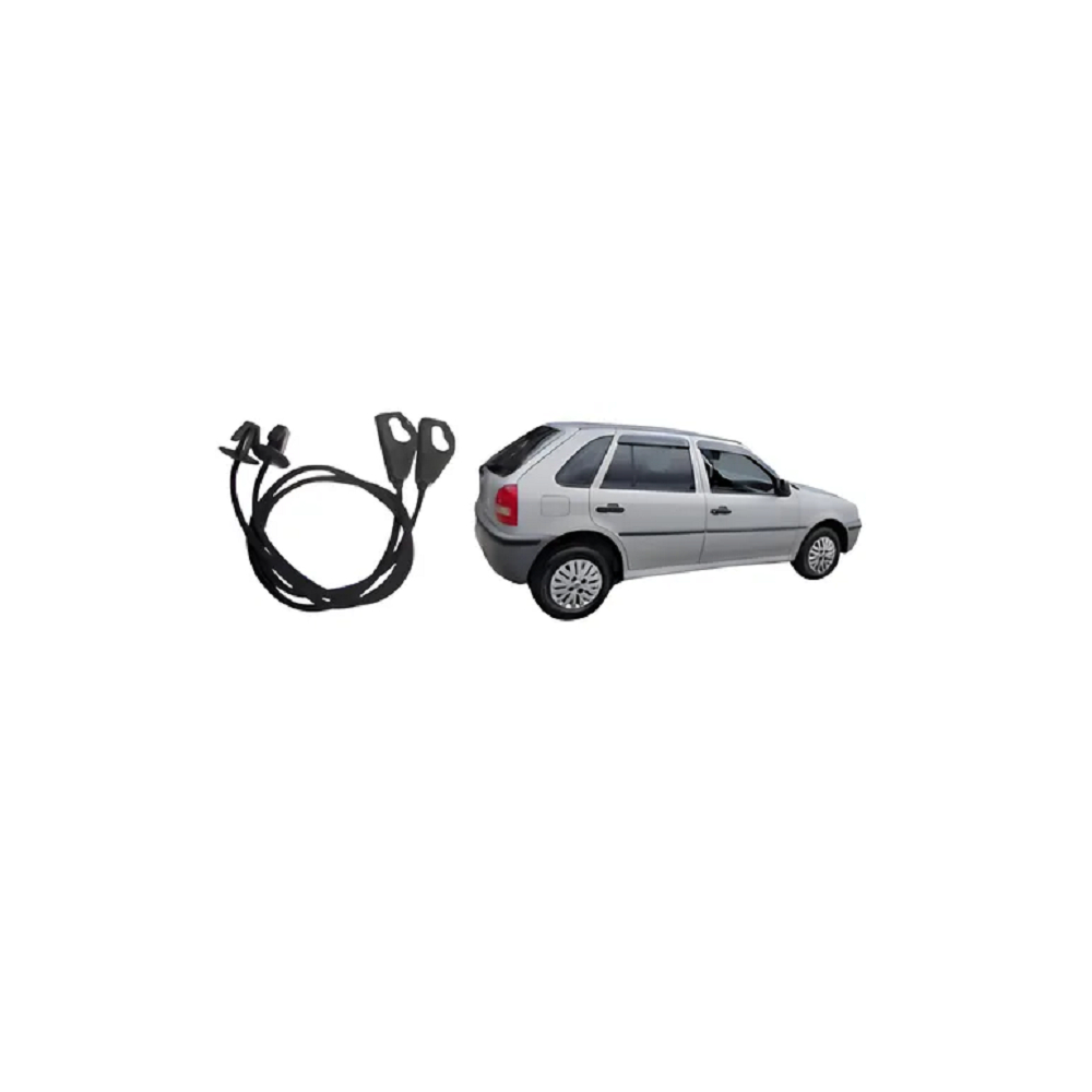 Par De Cordão Para Tampão Bagagito Gol G3 2000 a 2005 e Up