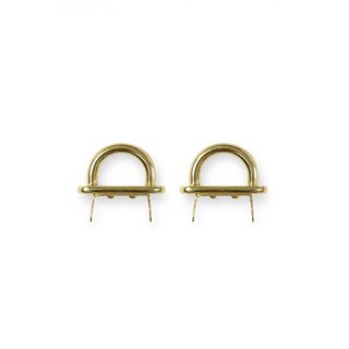 Porta Alça Meia Argola Confecção Bolsas (par) em Oferta na Shopee