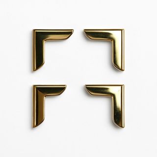 Cantoneira para bolsa, carteira cadernos livros (2 pares) em Oferta na Shopee