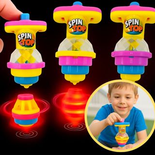 Pião Giroscópio Grande Brinquedo Infantil Brincadeira Criança Pronta Entrega Lembrancinhas 3/5/10/12/15 em Oferta na Shopee