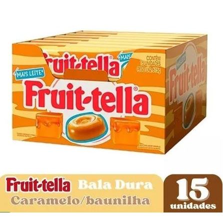 Bala Fruittella Dura Caramelo Display Com 15 Un --  41g