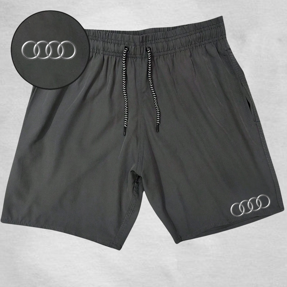 Bermuda Elastano premium - AUDI 01 Esporte praia academia, ideal para pratica de lutas, futebol, corridas.