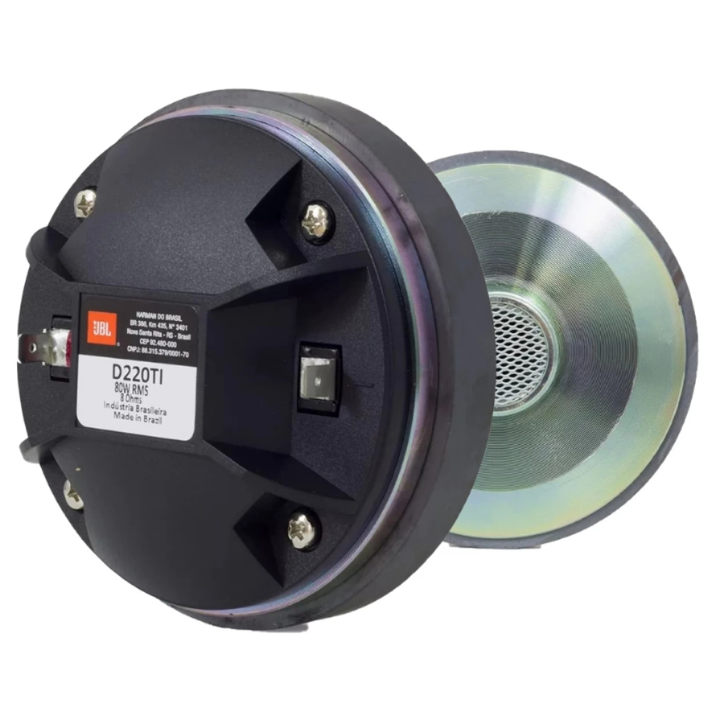 Driver Jbl Selenium D220ti Titanium Titânio Profissional 80w Rms 8 Ohms em Oferta na Shopee