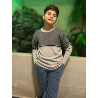 Blusa de Tricot Suéter 2 Cores Infanto Juvenil em Oferta na Shopee