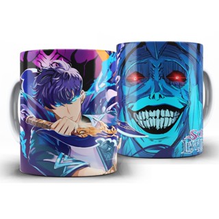Caneca Anime - Solo Leveling W3 - JinWoo e Arquiteto em Oferta na Shopee