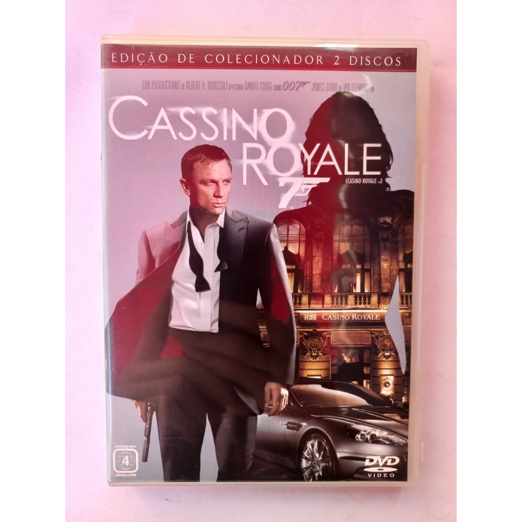 DVD: Cassino Royale  - Edição de Colecionador - Duplo