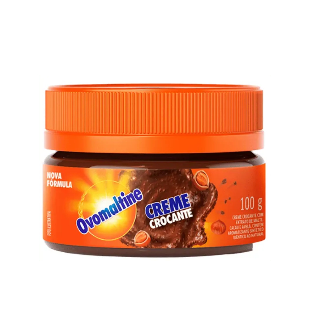Creme de Avelã Crocante Ovomaltine Pote 100g