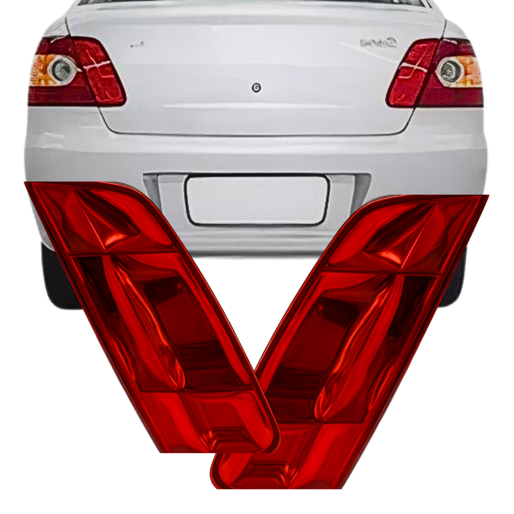 Lanterna Tampa Traseira Fiat Siena 2004 2005 2006 2007 2008 2009 2010 2011 2012