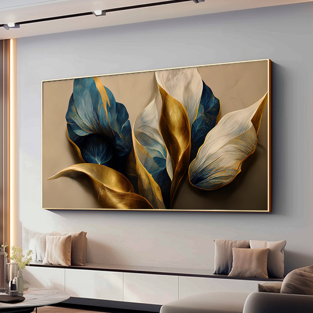 Quadro Decorativo Com Moldura Para Sala Quarto Escritório Moderno