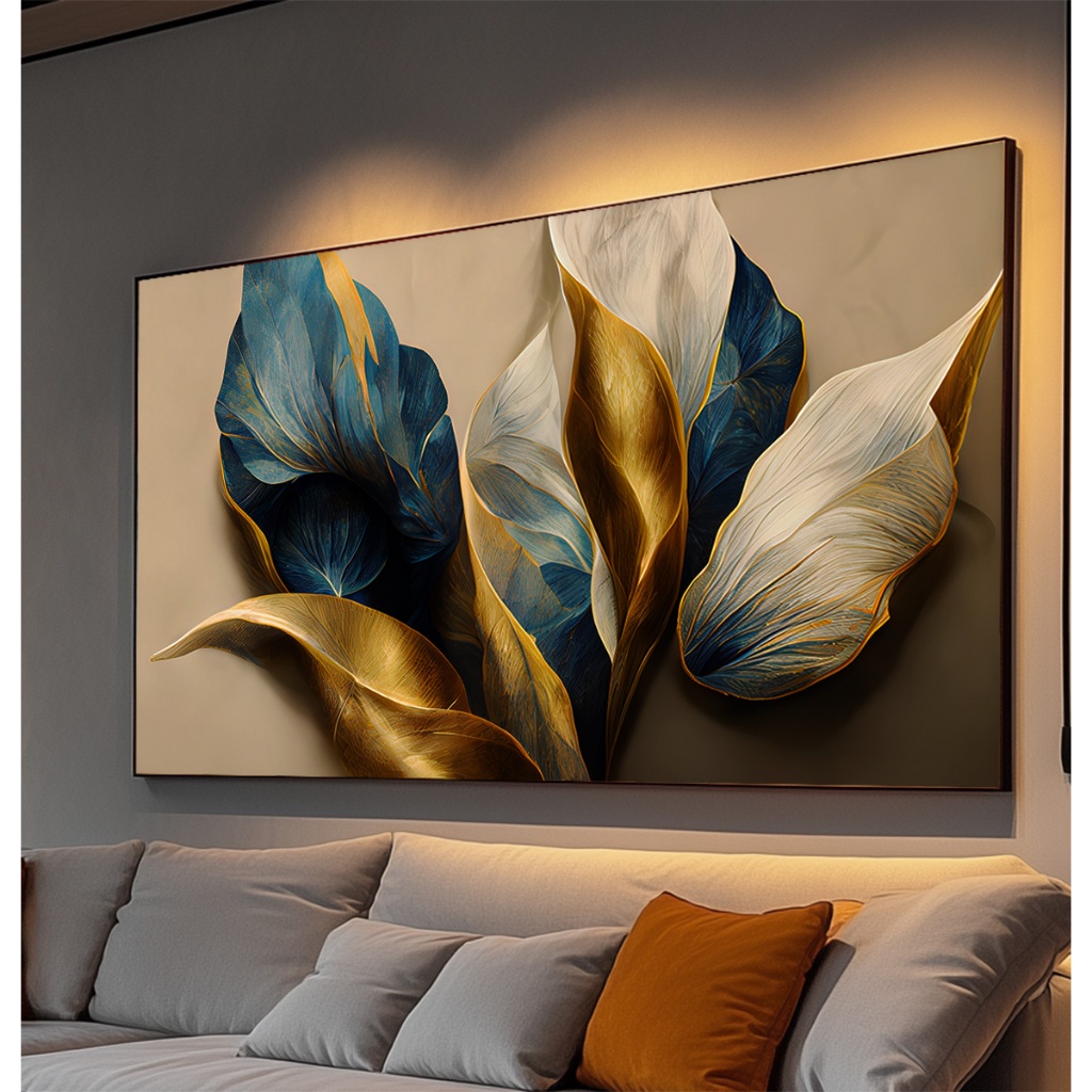 Quadro Decorativo Com Moldura Para Sala Quarto Escritório Moderno · foto 2
