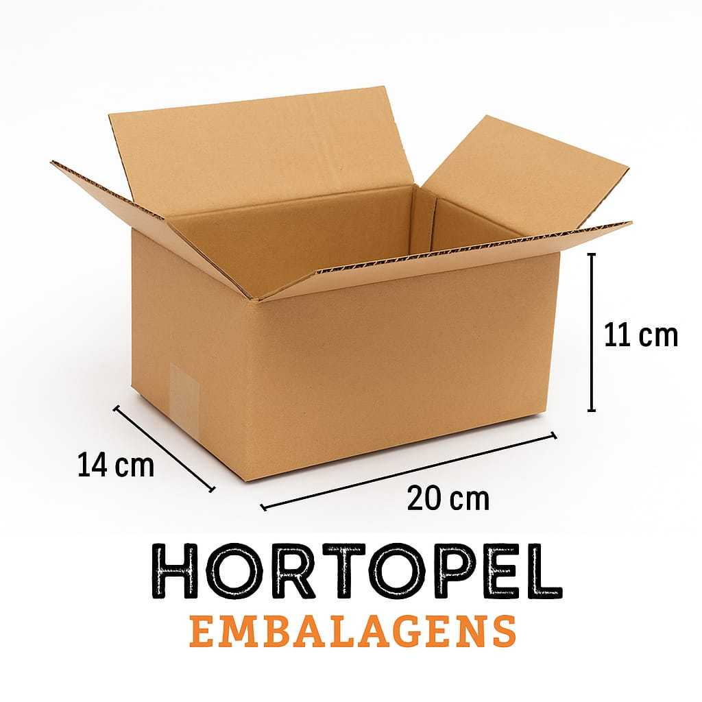 Caixa de Papelão Maleta 20x14x11 – 25 Unidades | Direto do Fabricante em Oferta na Shopee