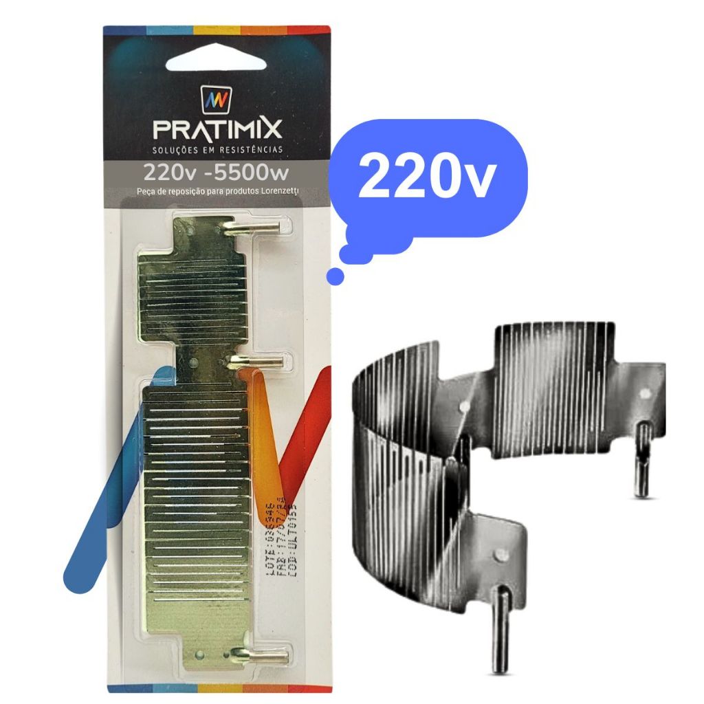 Resistencia Max Ducha Ultra 220v 5500w Loren Bello Lorenzetti