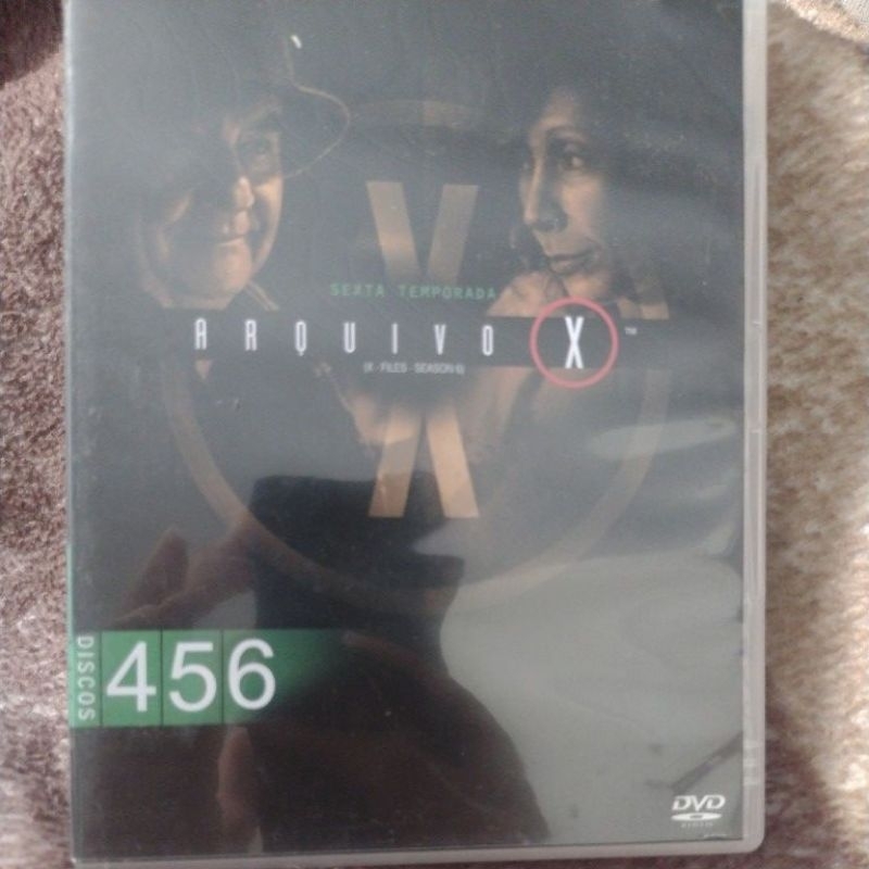 dvd arquivo x 6 temp. 1252