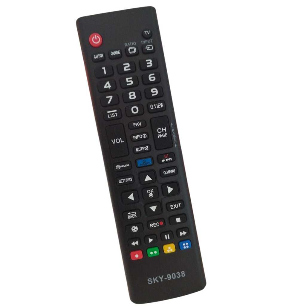 Controle Remoto Compativel Tv LG Smart Futebol 49LF6350 LE-7743 / SKY-9038