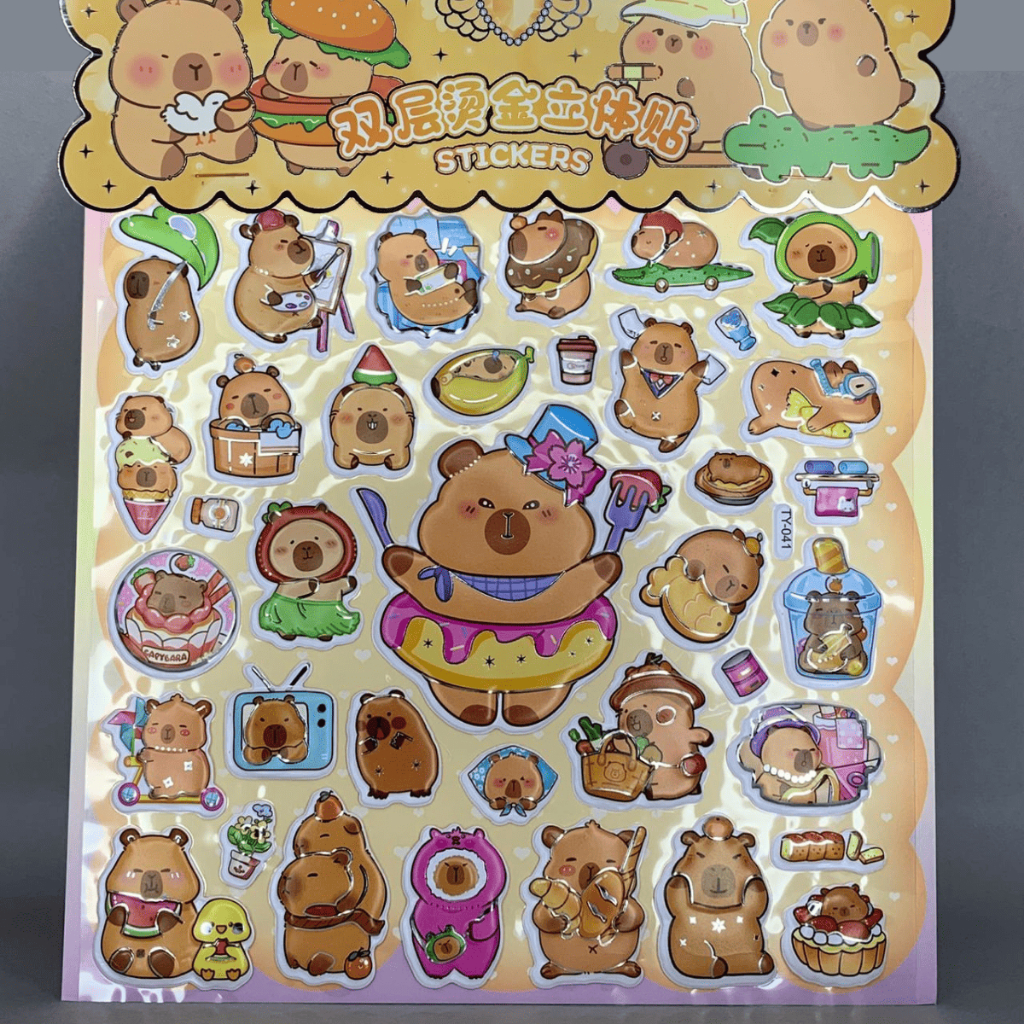 Adesivos Infantis Cartela 3d: Onde Comprar | BuscaProdutos