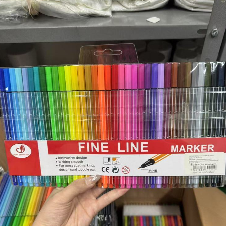 12/18/24/36/48 cores de canetas Fine Line Coloridas Ponta Fina 0.4 mm Fineliner em Oferta na Shopee