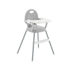 Cadeira 3 em 1 Spoony Grey KikkaBoo - Alta e Booster