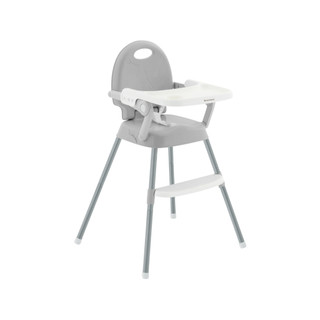 Cadeira 3 em 1 Spoony Grey KikkaBoo - Alta e Booster