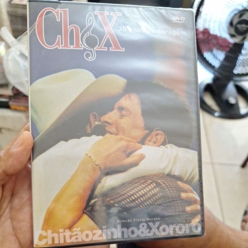 CHITÃOZINHO E XORORÓ 30 ANOS DE CORAGEM DVD LACRADO.LEIA A DESCRIÇÃO ATÉ O FINAL ANTES DE FAZER A COMPRA.