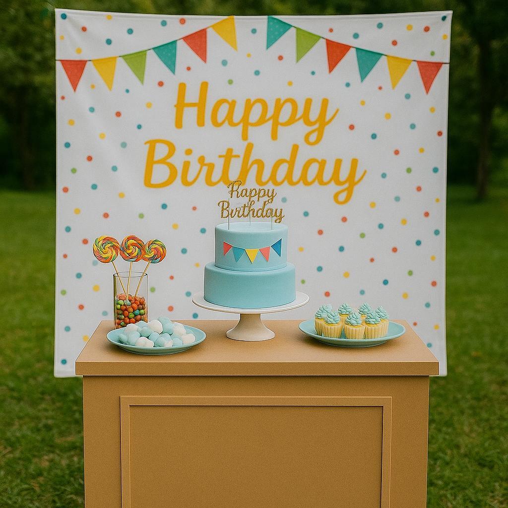 Balcão de Festa Aniversario Mesa Decorativa para Eventos em Mdf Comoda Grande em PROMOÇÃO BLACK FRIDAY