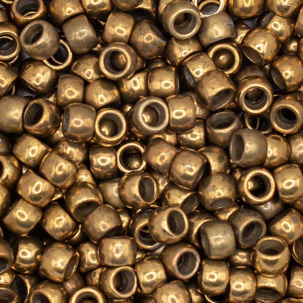 Entremeio de Metal Ouro Velho 8mm 12 unidades