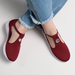 Tênis Feminino Moderno Conforto Estilo Tênis Casual Tênis Esportivo Tendência Tênis Calce Facil
