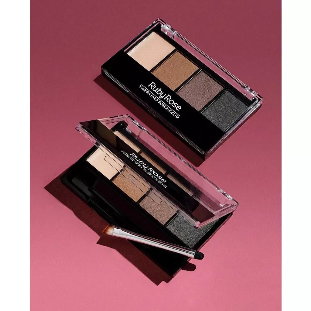 Paleta de Sombras para Sobrancelhas – Ruby Rose