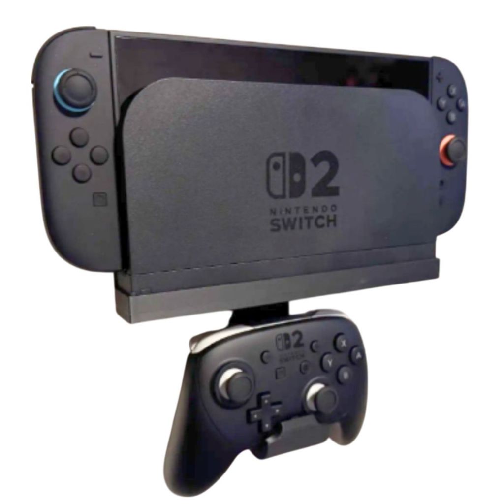 Suporte Dock Nintendo Switch 2 + Suporte Controle Pro Coisas Legais Quato Gamer