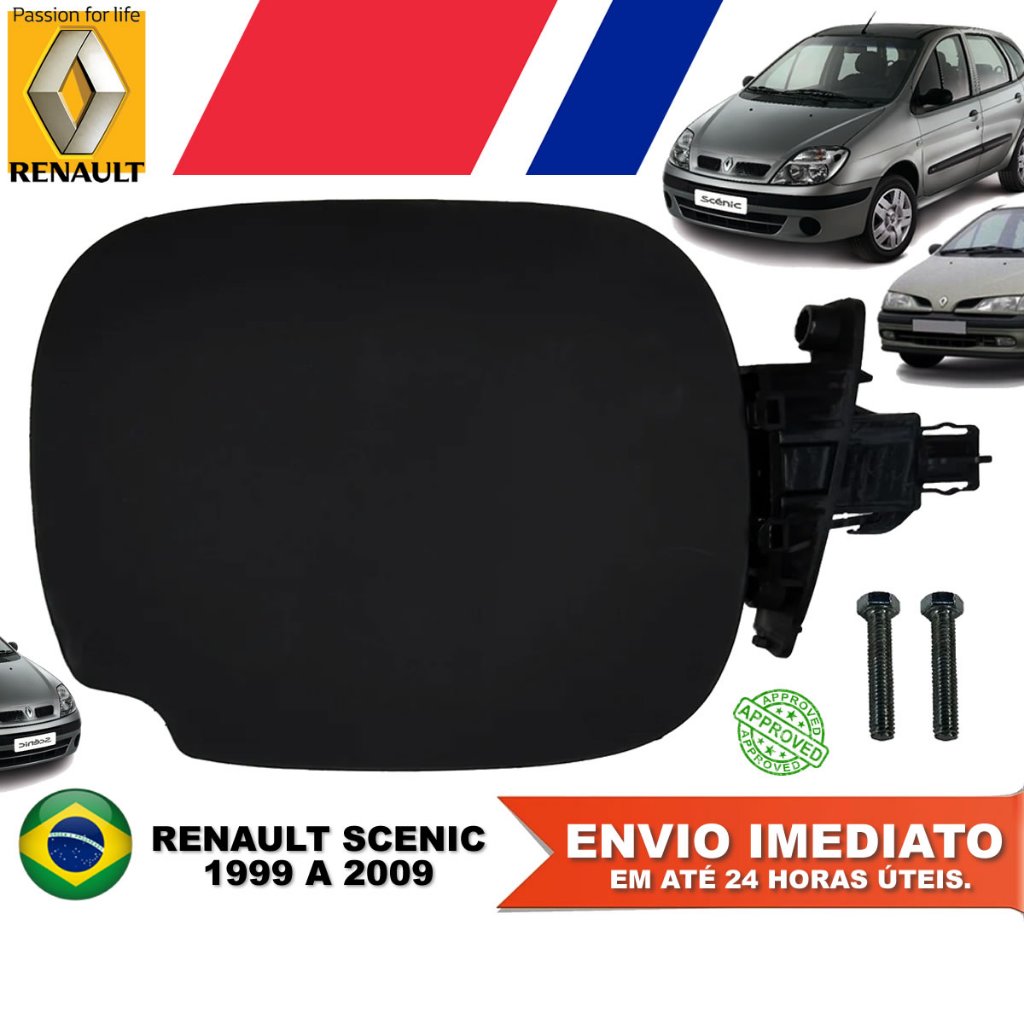 Portinhola do Tanque Abastecimento Renault Scenic 1999 a 2009 7700428371 MAP Novo com NF e Garantia