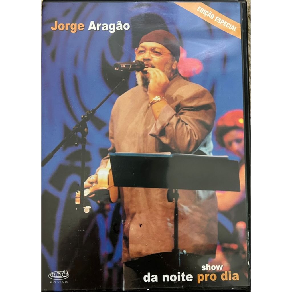 DVD Jorge Aragão Show Da Noite Pro Dia