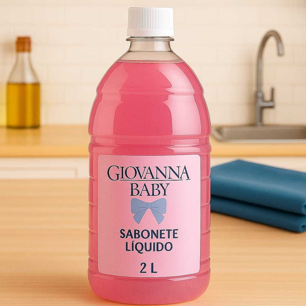 Sabonete Liquido Fix 2 Litros  Giovanna Baby Aroma Marcante Envio Imediato em Oferta na Shopee