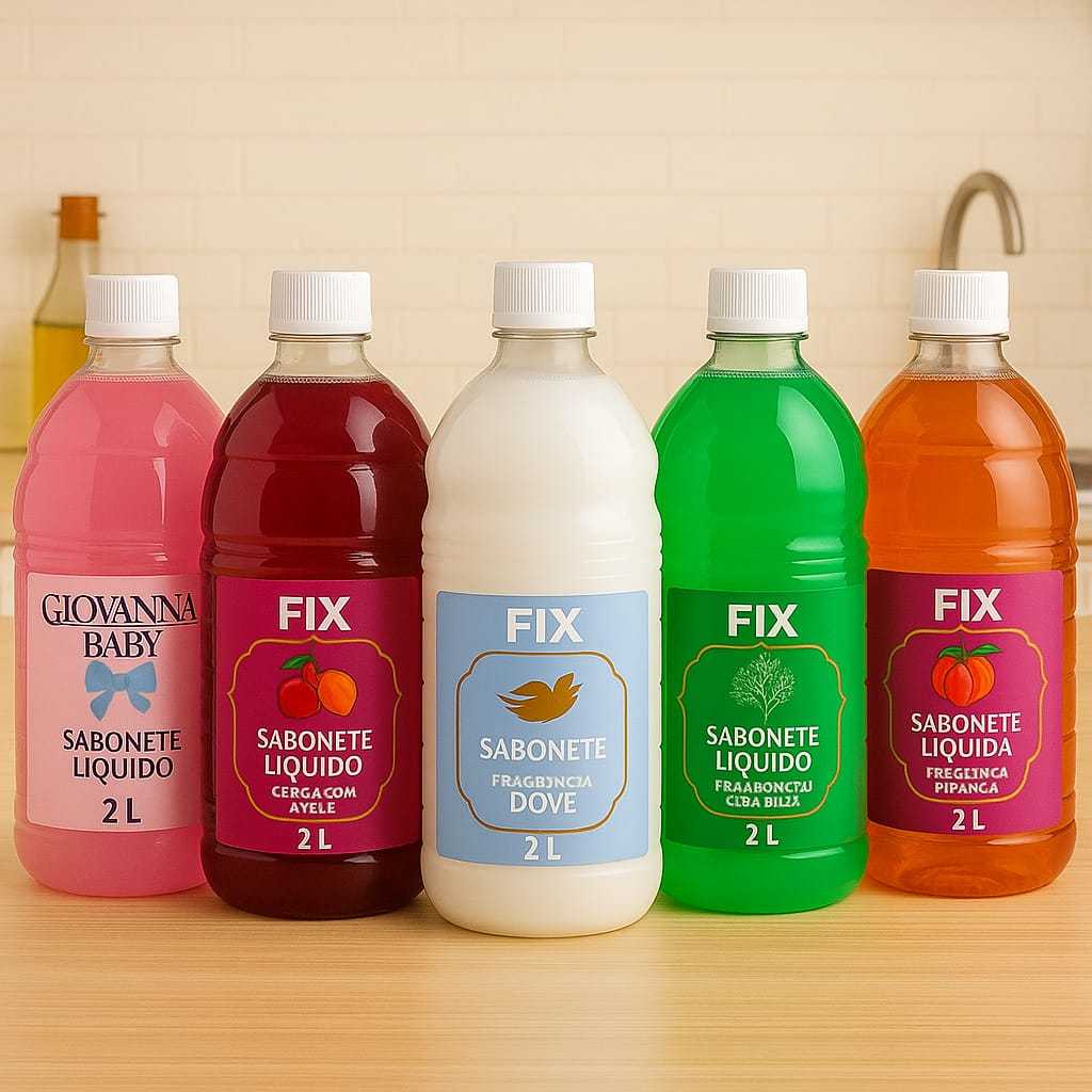 Sabonete Líquido 2 Litros - Fix em Oferta na Shopee