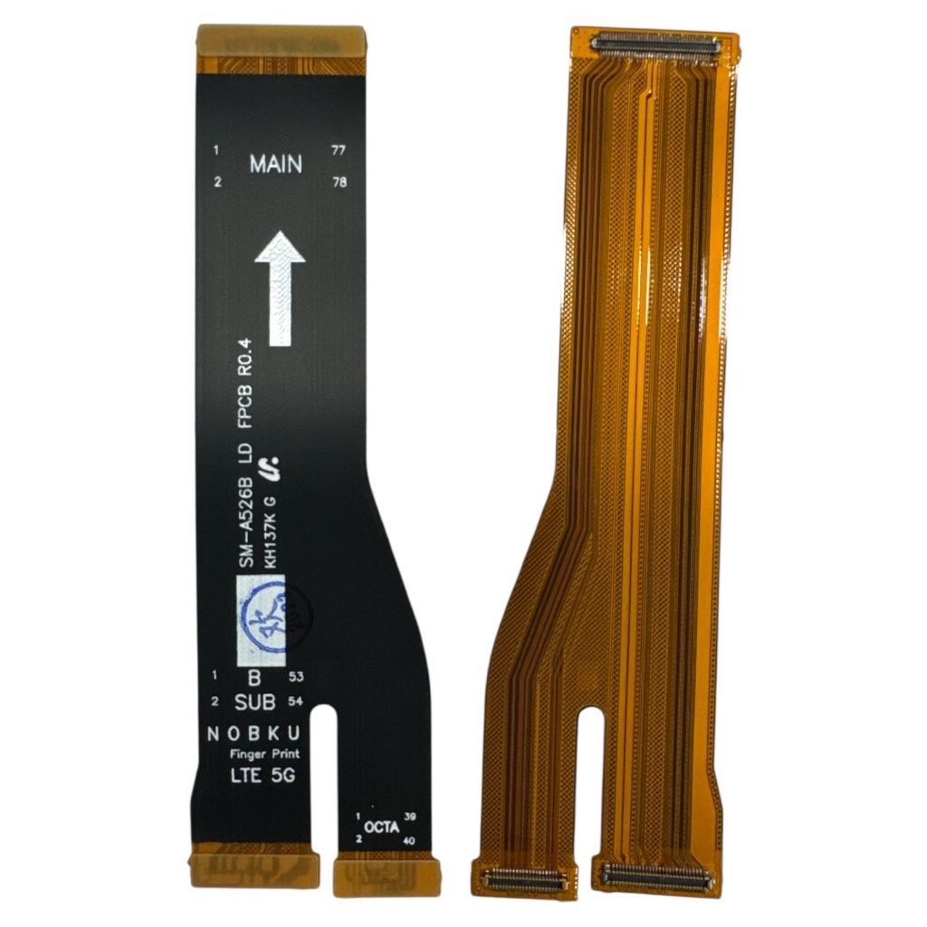 Cabo Flex Lcd Placa Mãe Para Galaxy A52 A525 Peça Nova, Pronta Entrega Qualidade Top Peças Novas, envio Rapido.