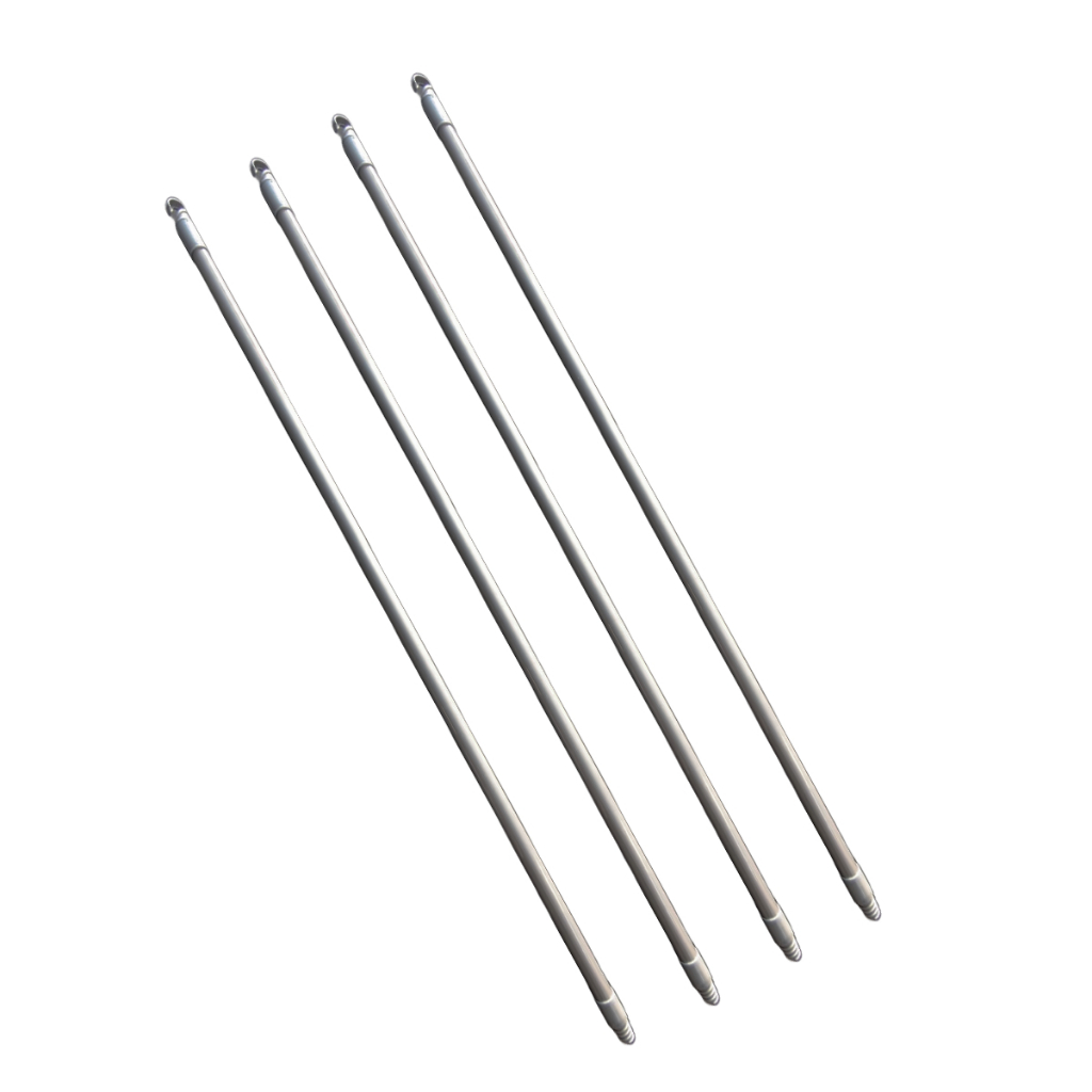 4 Cabos Chapa De Aço Com Rosca 120cm Bettanin  para Vassoura, Rodo em Oferta na Shopee