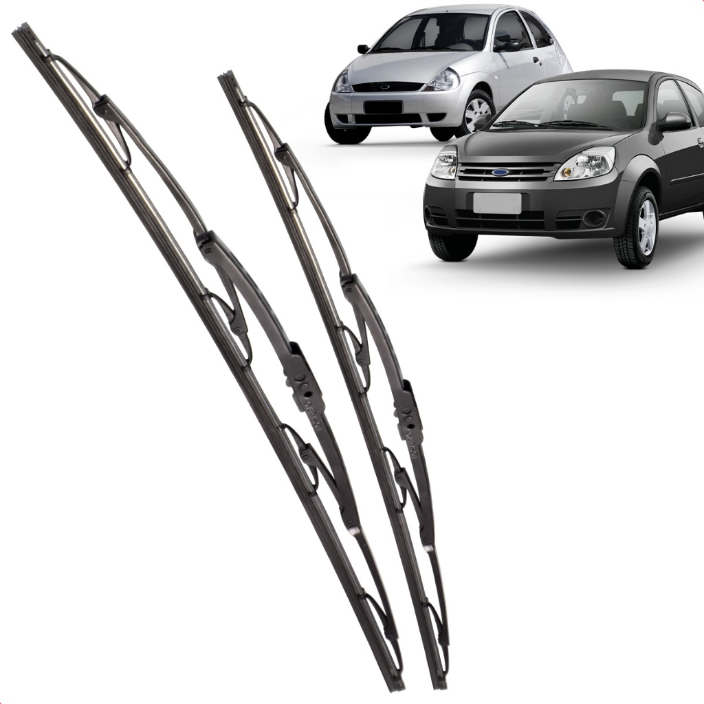 Par Palheta Dianteira Limpadora de Para-brisa Ka 1997 a 2010 de Ferro em Oferta na Shopee